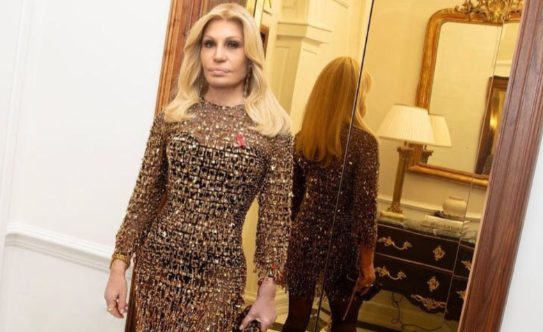 Donatella Versace sorprende con un cambio radical en su rostro