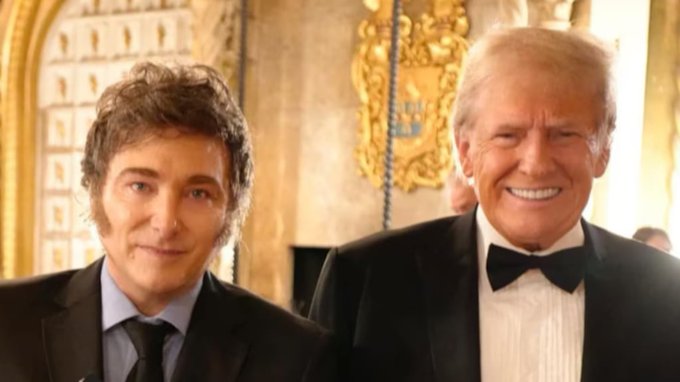 Donald Trump invita a Javier Milei a su toma de posesión presidencial