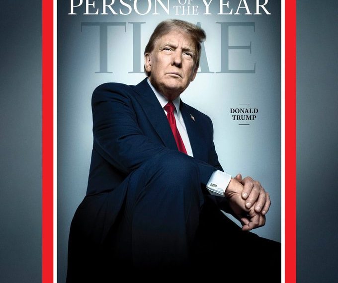 Donald Trump es elegido Persona del Año 2024 por revista Time