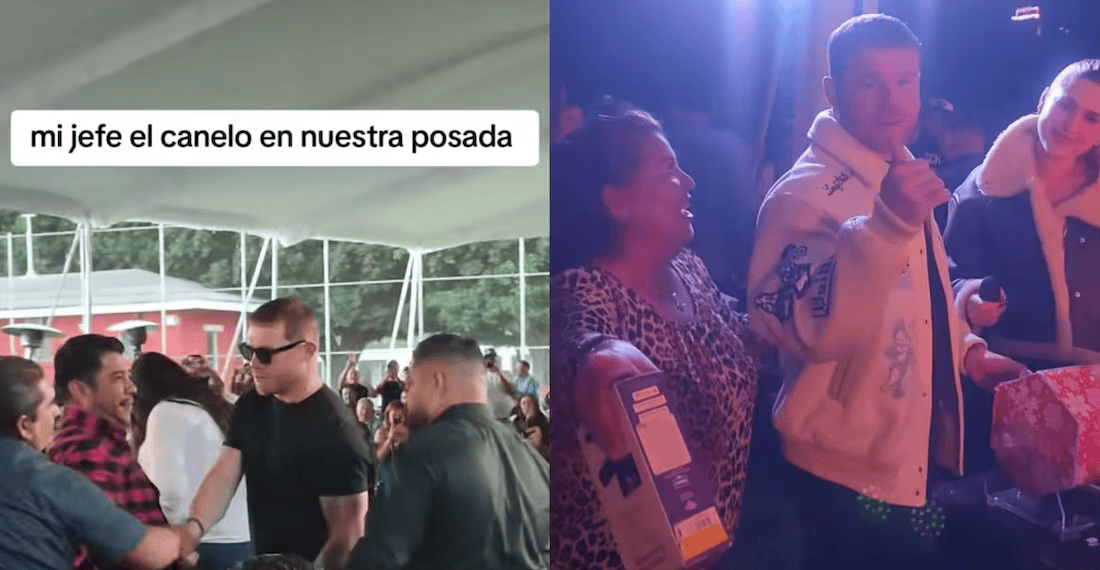 Canelo Álvarez sorprende a sus empleados con una posada llena de regalos