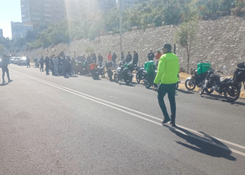 Repartidores de aplicación exigen justicia por atropello mortal de compañero en Santa Fe