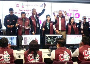 Clara Brugada lanza línea H2O para reportar fugas de agua en CDMX