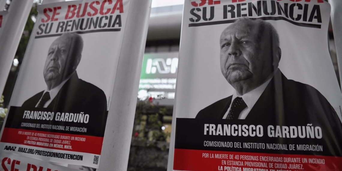 ONG exigen justicia por incendio en estación migratoria en Ciudad Juárez