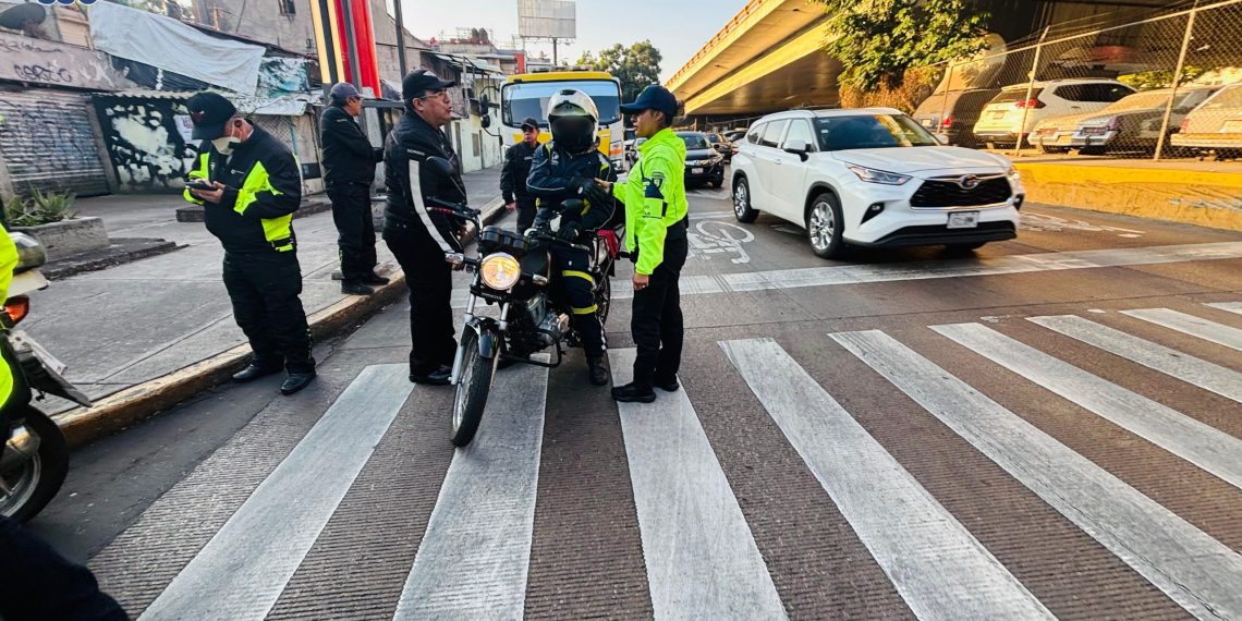 Operativo “Salvando Vidas” refuerza la seguridad vial en Cuauhtémoc