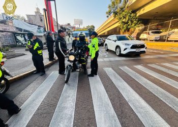 Operativo “Salvando Vidas” refuerza la seguridad vial en Cuauhtémoc