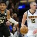 Nikola Jokic y Giannis Antetokounmpo lideran votaciones del All-Star NBA 2025