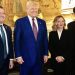 Giorgia Meloni, primera ministra italiana, se reúne con Trump en Mar-a-Lago