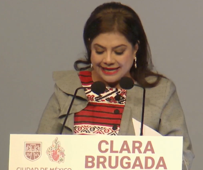 Clara Brugada presenta informe de sus primeros 100 días de gobierno en la CDMX