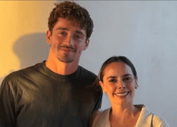 Charles Leclerc de vacaciones en Cancún; la alcaldesa compartió su encuentro con el piloto de Ferrari