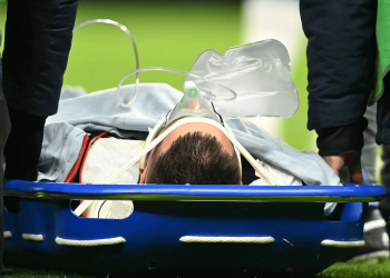 Rodrigo Bentancur sufre un angustiante accidente durante partido