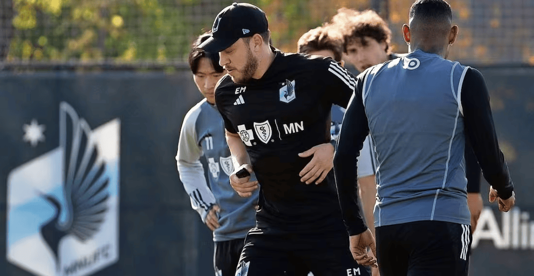 Enrique Martínez, el mexicano que lidera la preparación física del Minnesota United