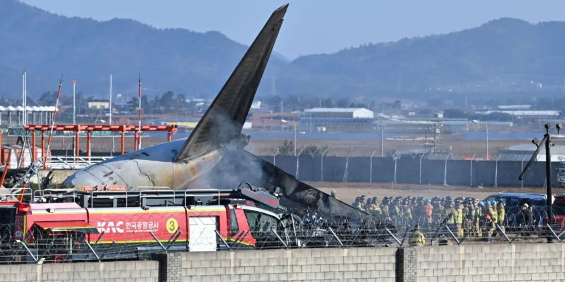 “La grabadora dejo de funcionar” Accidente aéreo en Corea del Sur.