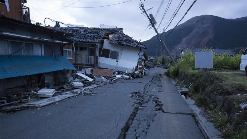 Terremoto en Japón.
