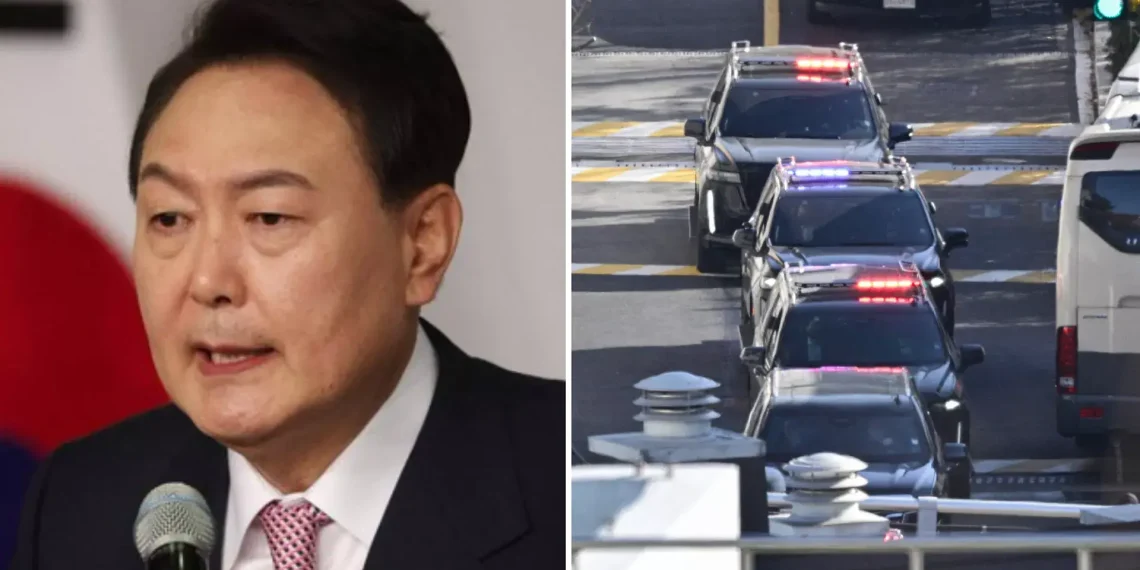 presidente de Corea del Sur es arrestado