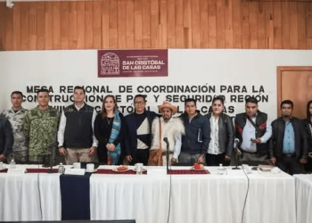Estrategias de seguridad en San Cristóbal de Las Casas refuerzan esfuerzos para garantizar paz