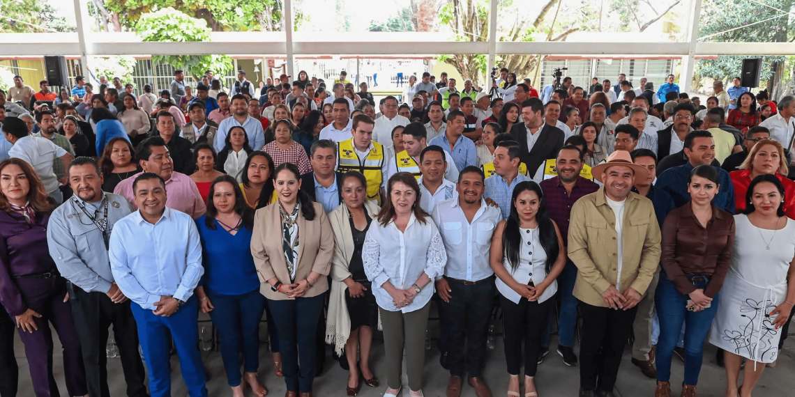 Margarita González Saravia inicia programa de seguridad en escuelas de Morelos