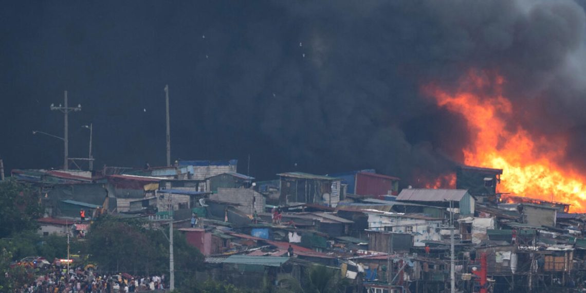 Incendio en Filipinas cobra la vida de ocho personas