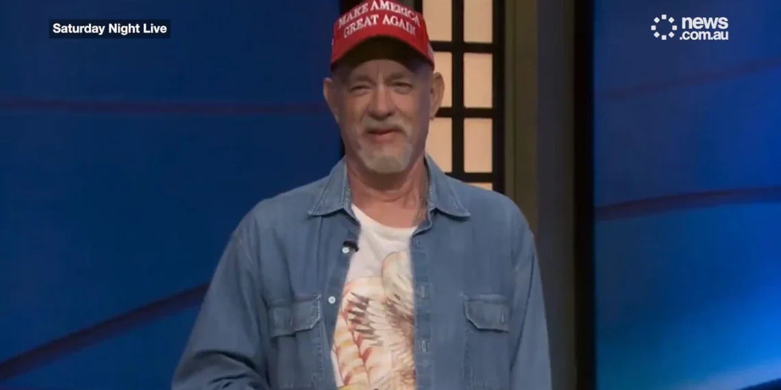 Parodia de Tom Hanks en SNL provoca indignación en redes sociales
