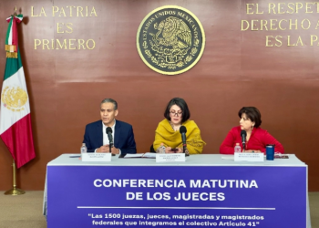 Magistrados federales aseguran que la justicia estuvo en manos de gente honrada y ética