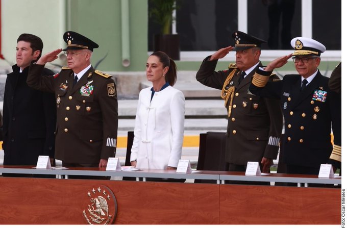 Claudia Sheinbaum confirma aumento de sueldo para el Ejército Mexicano