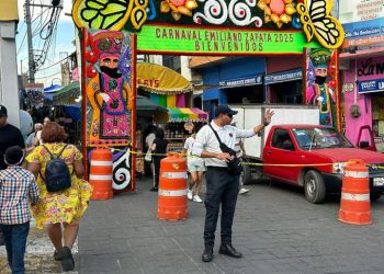 Implementan operativo especial contra acoso en el Carnaval La Paz 2025
