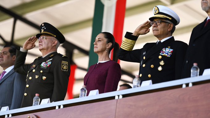 Sheinbaum destaca el valor de la Bandera Nacional y su papel en la soberanía