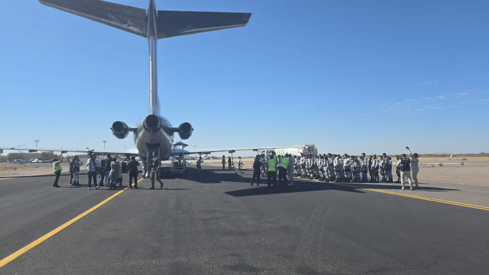 Sonora refuerza seguridad en la frontera con la llegada de 1,500 elementos de la Guardia Nacional