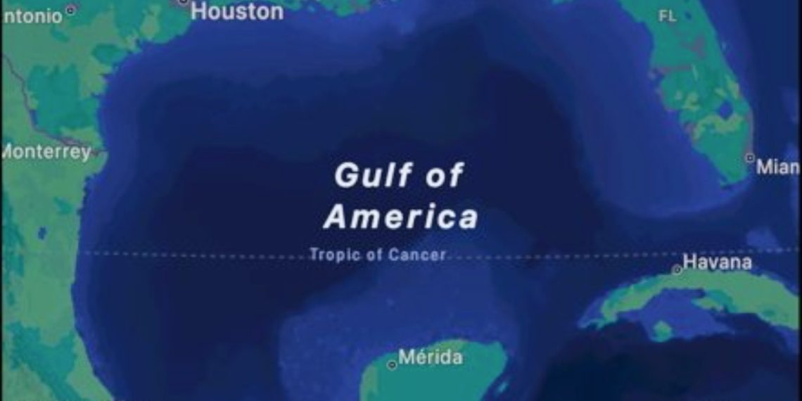 Apple y Microsoft también cambian el nombre al Golfo de América