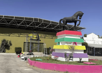 Seguridad reforzada en la Feria Internacional del Caballo (FICT) 2025 en Texcoco