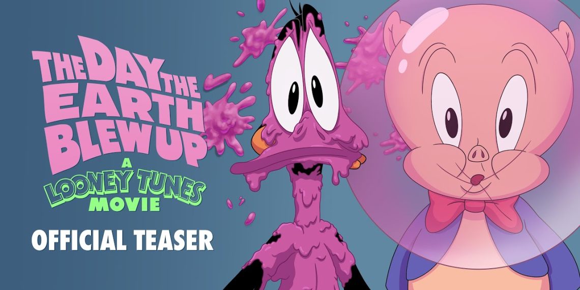 “Nuevo tráiler de Looney Tunes: El Pato Lucas y Porky enfrentan extraterrestres en su próxima película”