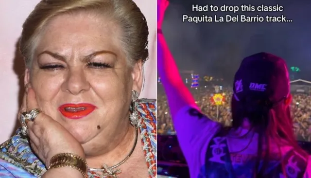 El DJ Steve Aoki sorprendió a su público en el EDC México al rendir homenaje a la fallecida Paquita la del Barrio