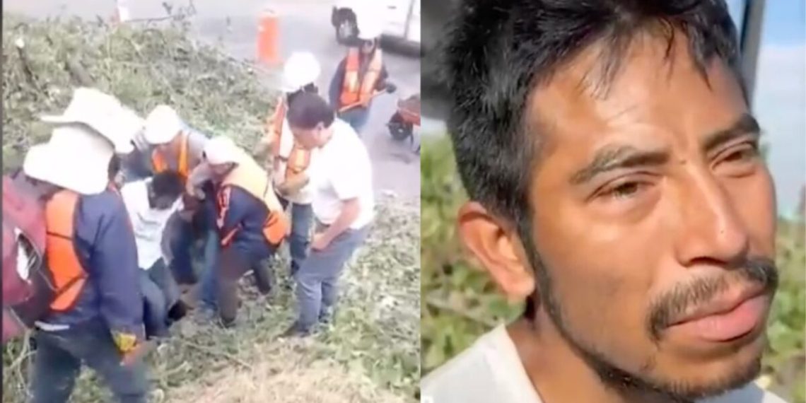 Rescatan a joven que vivió dos años en un registro de la CFE