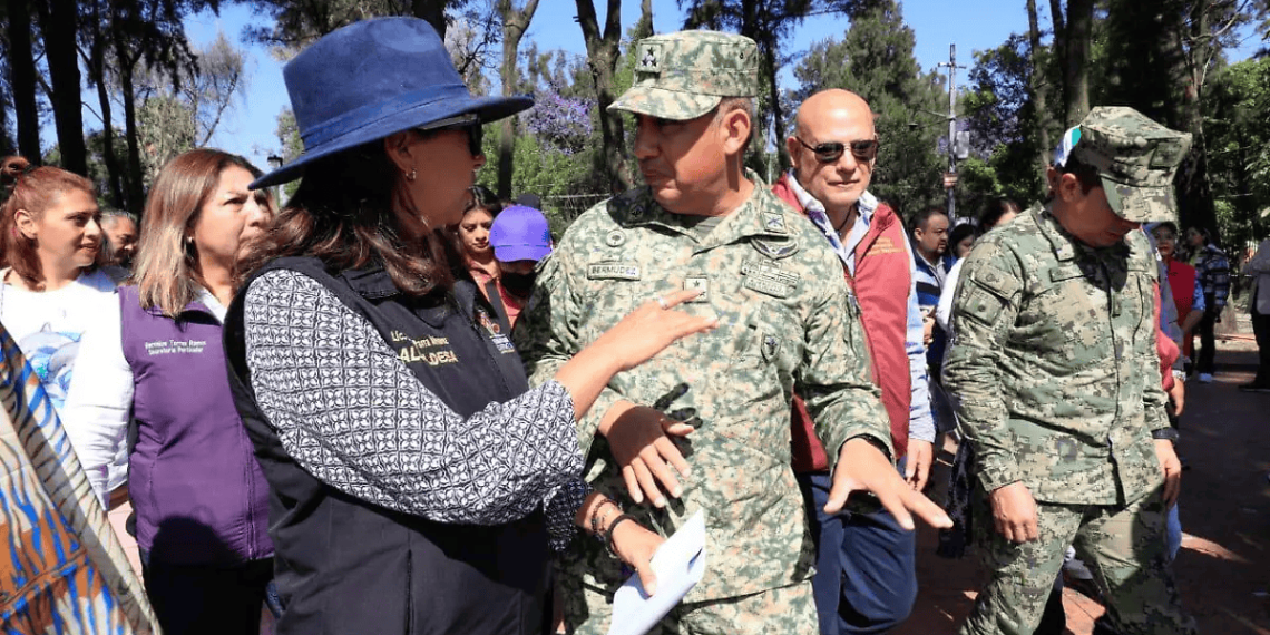 Refuerzan seguridad en Venustiano Carranza con apoyo de SEDENA, Guardia Nacional y Marina