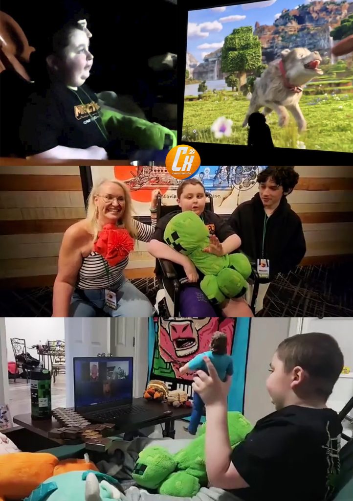 Kevin Carl, un niño con cáncer cerebral terminal, logró cumplir su último deseo al ser el primer espectador de Minecraft: La Película