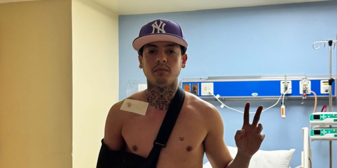 Natanael Cano actualiza sobre su salud tras sufrir accidente