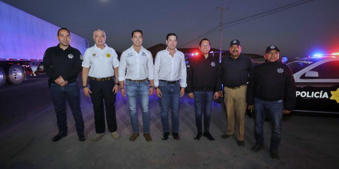 Alcaldes metropolitanos supervisan operativos de seguridad en la carretera 500