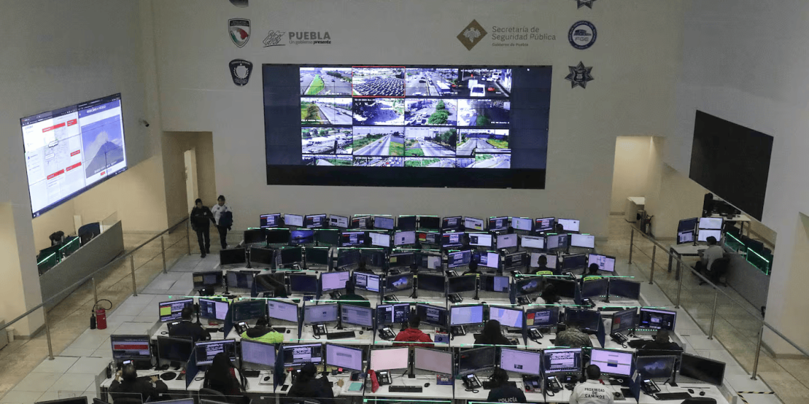 Puebla busca modernizar su sistema de vigilancia con un C7 y tecnología de Inteligencia Artificial