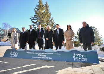 Ministros del G7 inician reunión con Ucrania y tensiones comerciales en la agenda