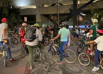 Rodada nocturna “Pedaleando con Tránsito” en CDMX: La SSC invita a participar