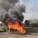 Incineración de 400 kilos de narcóticos en Tamaulipas realizada por FGR y Sedena