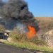 Sofocan incendio en ducto de Pemex en Salina Cruz tras intento de robo de combustible
