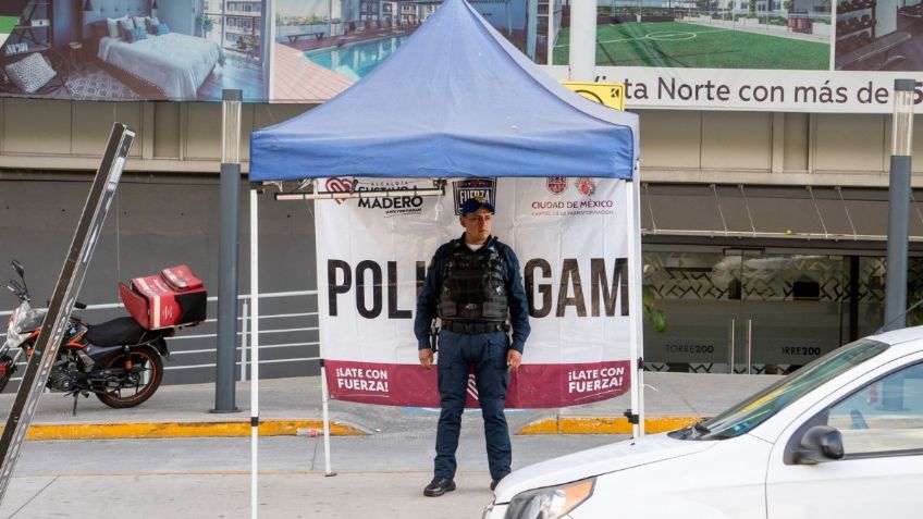 Seguridad reforzada en GAM con carpas de policía en cruceros viales