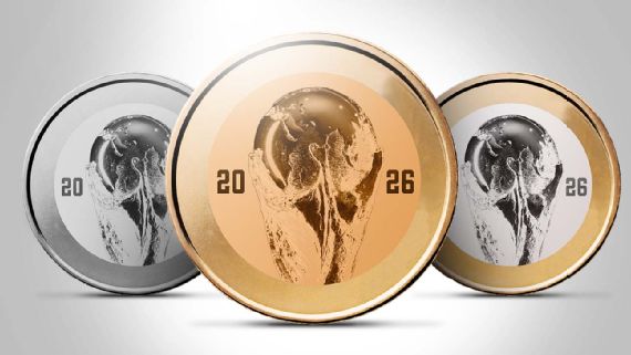 México emitirá monedas conmemorativas para el Mundial 2026