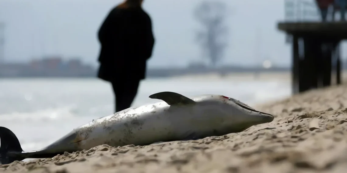 Derrame de combustible en el Mar Negro causa la muerte de 45 delfines