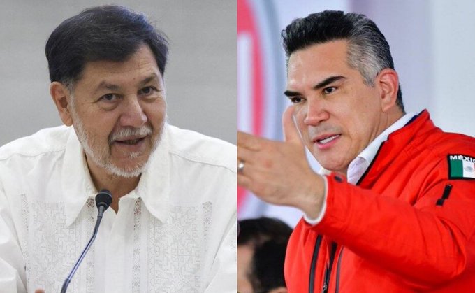 Se intensifica confrontación entre Noroña y Alito Moreno con insultos y descalificaciones