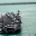 Portaaviones USS Carl Vinson llega a Corea del Sur
