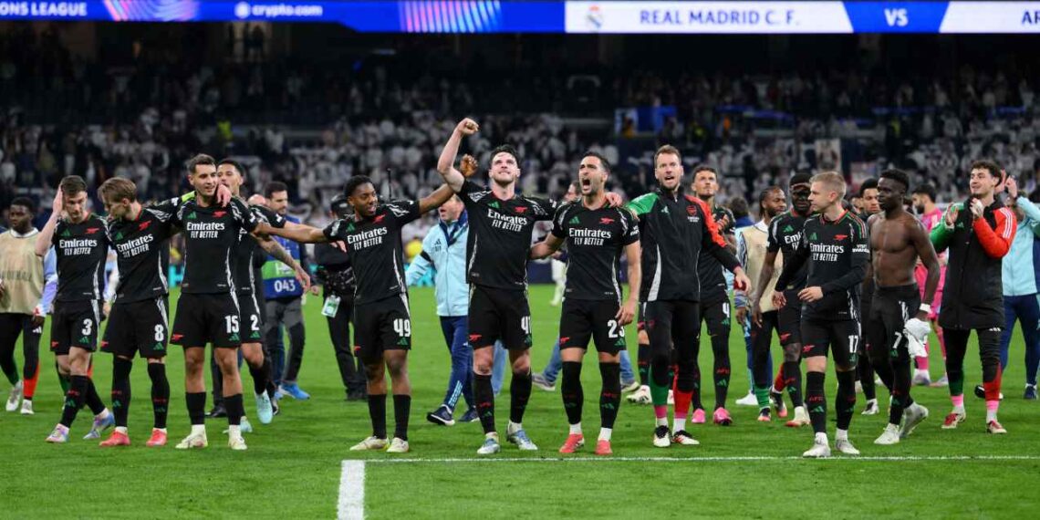 Real Madrid queda fuera de la Champions ante un Arsenal sin miedo y con autoridad