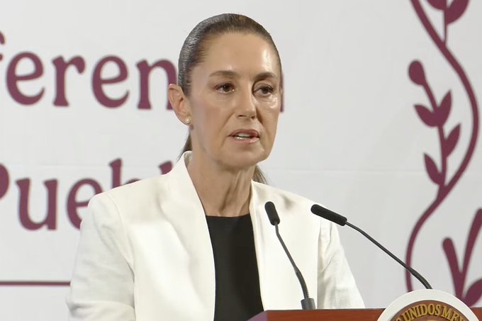 Sheinbaum defiende su modelo de gobierno en la mañanera del 24 de abril