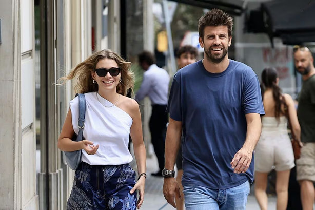 Piqué reaparece en Miami con otra mujer y desata rumores sobre Clara Chía