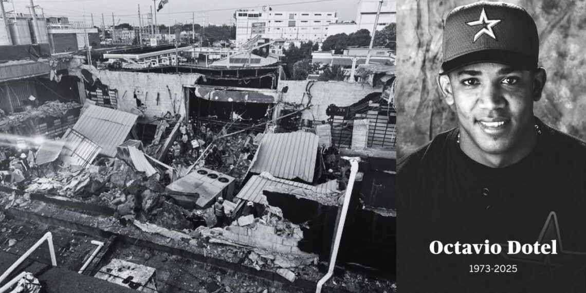 Muere Octavio Dotel, ex beisbolista, tras colapso en discoteca Jet Set